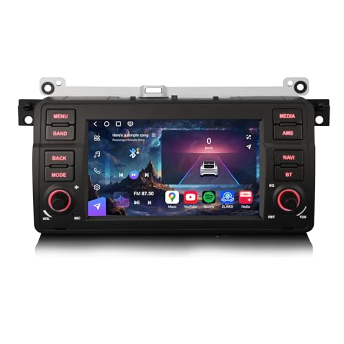 ✪【Funzioni Avanzate e Connettività】Autoradio E46 con modulo Bluetooth 5.1 integrato per una guida più sicura e senza mani. Supporta il controllo volante, permettendoti di gestire musica e volume direttamente dal volante. Compatibile con Torque Pro OBD2, DVR, TPMS, TV, DAB+, DVB-T/T2, ingresso per telecamera posteriore con controllo Shutter inverso. Dispone di Wi-Fi integrato per navigare liberamente su Internet e interfaccia Smart UI con sfondi personalizzabili e luci pannello regolabili. Supporta CVBS e telecamere AHD fino a 1080P 30FPS.