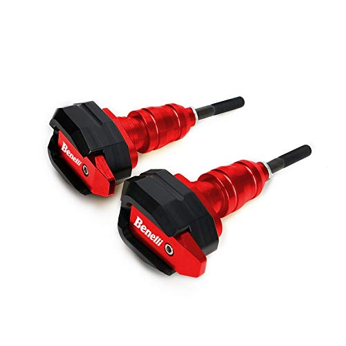 LIWENCUI- Frame Sliders Protector del Motor de la Motocicleta Accesorios for Benelli BN300 BN600 TNT300 TNT600 BN302 (Color : Red)