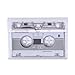 Standard Cassette Blank Tape Player Clear Storage Box 60 Minutes for Speech Music Recording 1Pc New 2025 High Reliable Electronic Component, Precision, Stable Performance