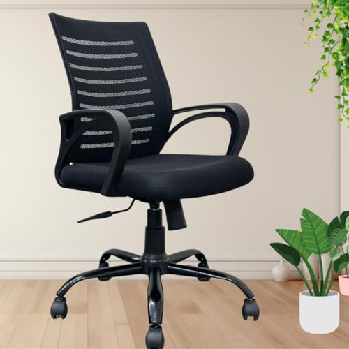 Innowin Mini Jazz Ergonomic Office Chair (Black)