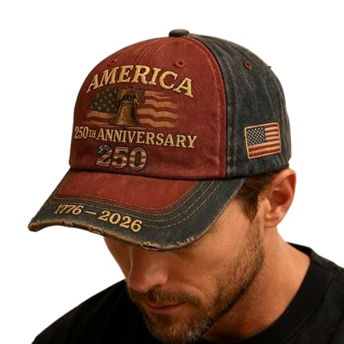 Men's Baseball Caps 250th Sun Protection Headwear
