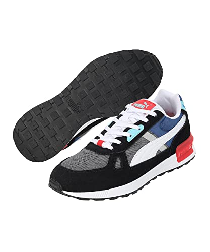 Image of PUMA Men's Low-Top Sneaker, Cool Dark Gray White Black Clyde Royal, 8