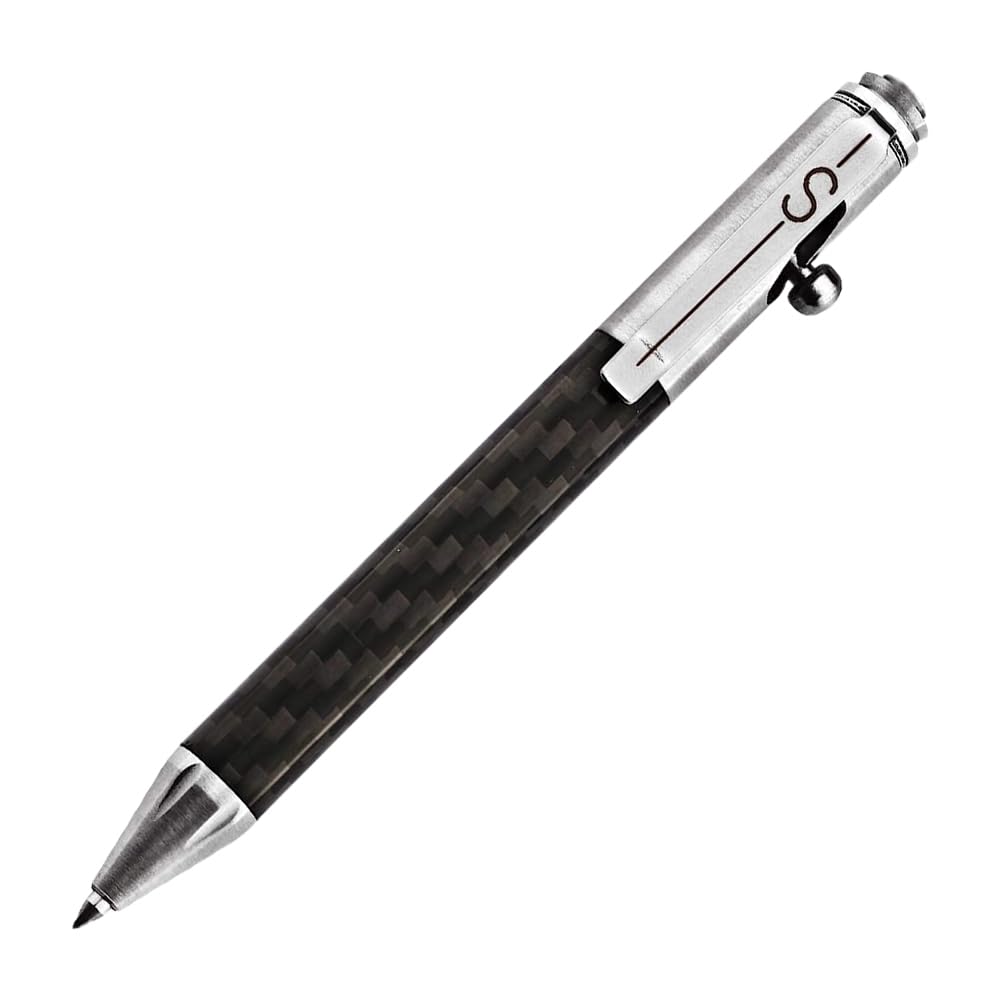 yotutun Bolígrafo táctico, mini bolígrafo de acero inoxidable para EDC, bolígrafo táctico para equipo de supervivencia, bolígrafo multifunción de metal