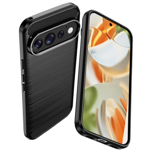 sunrun �X�}�z�P�[�X Pixel 11 Pro XL �p�̃P�[�X �J�o�[ �w��h�~ ����TPU�f�� �\�t�g�P�[�X�J�[�{���� �J�o�[ �X�}�z�J�o�[ �l�C [ag-dsnx2950][�u���b�N]