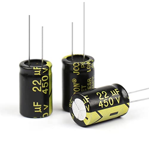 Condensateurs à faible résistance 450V 22UF haute fréquence pour circuits imprimés et cartes