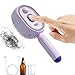 Imagen de Cepillo para el cabello con pulverizador de agua: alisador de niebla de hidratación portátil