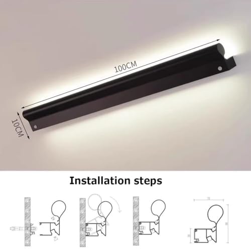 LED Stair Lights with Motion Sensor, Double-Sided Illumination for Safe Stairways & Hallways, Energy-Efficient, Easy Installation, Ideal for Home & Office Use