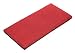 Paul & Taylor Men's Leather Checkbook Cover Bifold Wallet, Red