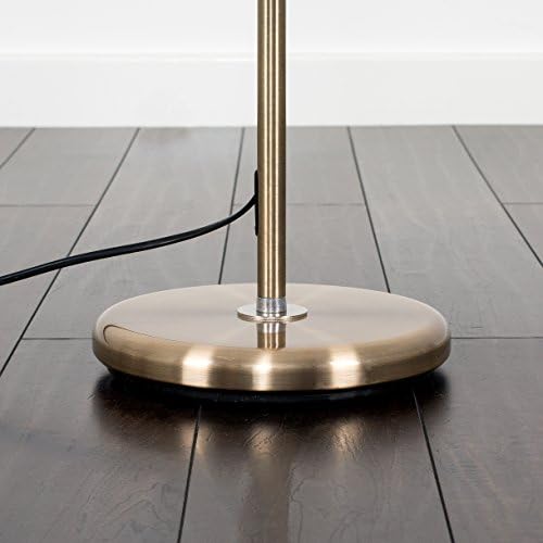 MiniSun Modern Antique Brass Adjustable Reading/Craft Floor Lamp