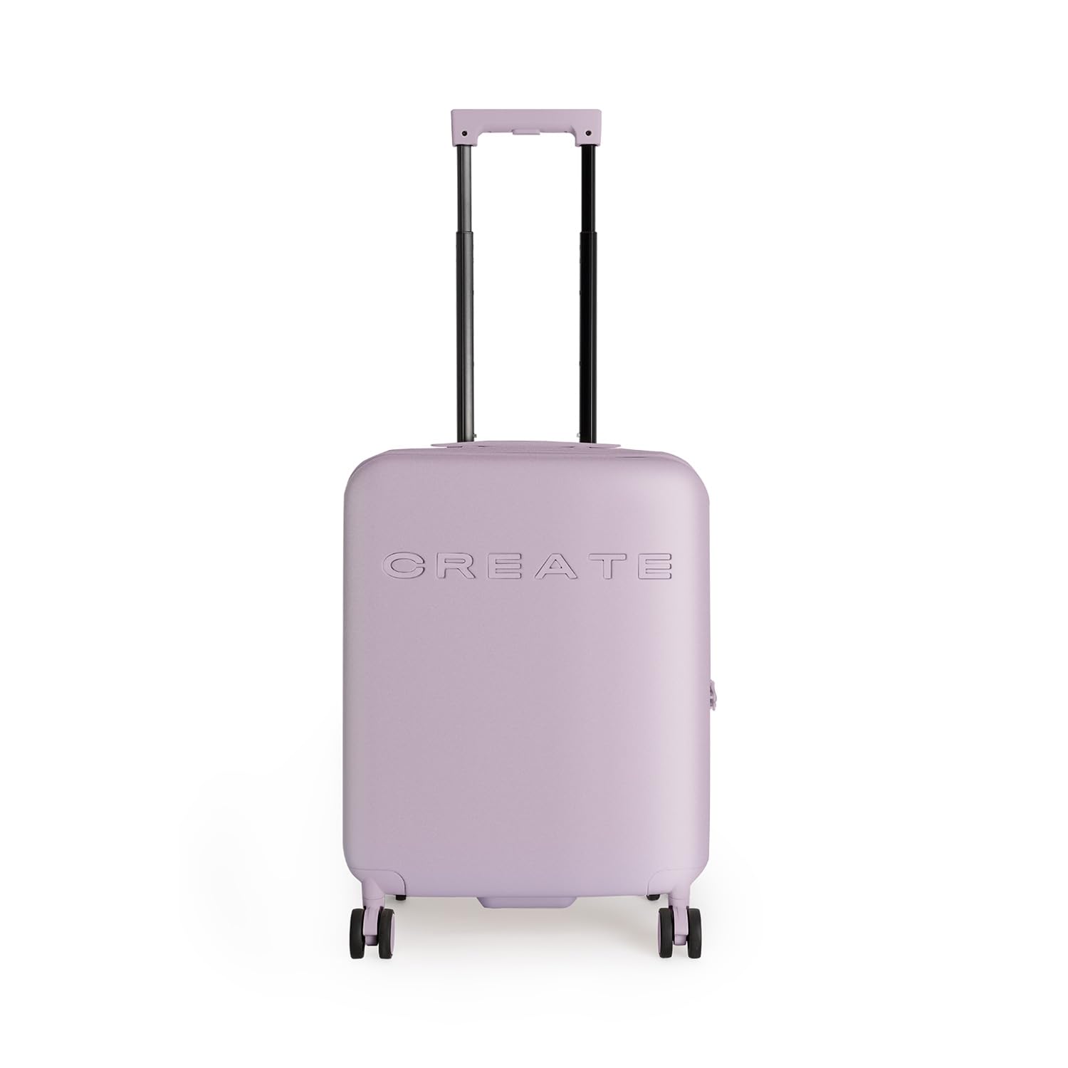 CREATE / Luggage Studio/Faltbarer Polykarbonat-Hartschalenkoffer Violett / 39x23x54cm / TSA-Vorhängeschloss, 4 multidirektionale Doppelrollen, Innenorganizer, Starke und langlebige Materialien