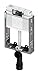 Produktbild TECE Box WC-Modul mit Uni-Spülkasten ( Bauhöhe 106 cm; Breite 47,5 cm; hydraulisches Füllventil) 9370000