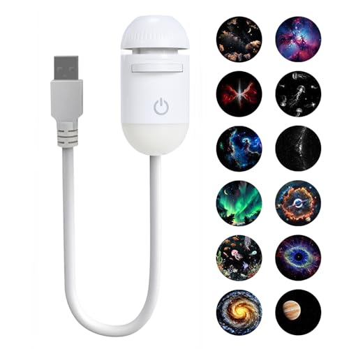 Projecteur galaxie 2-en-1 et ciel étoilé avec lampe LED pour chambre et auto