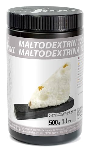 SOSA Maltodextrina en polvo 12DE - Agente de carga uso alimentario - Bote 500grs