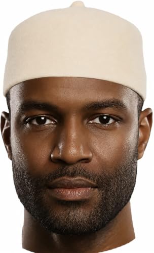 Image of Dupsie's Wool Fez Hat for Men - Soft Felt Igbo Cap | Traditional African Hat for Cultural, Religious & Fashion Wear