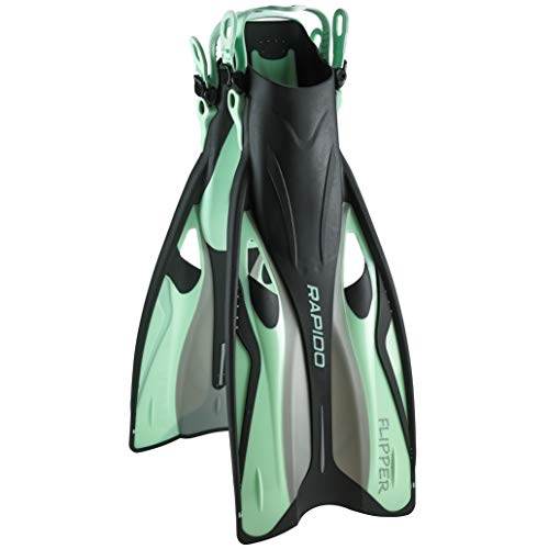 Phantom Aquatics Frameless Snorkel Mask Fin Snorkeling Set miniatura 5