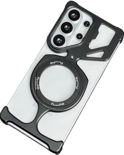 Coque Métal pour Samsung S26 Ultra Antichoc avec Support Anneau