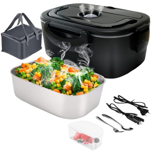 Gentre Lunch Box Elettrico Portatile Scaldavivande per Auto Camion e