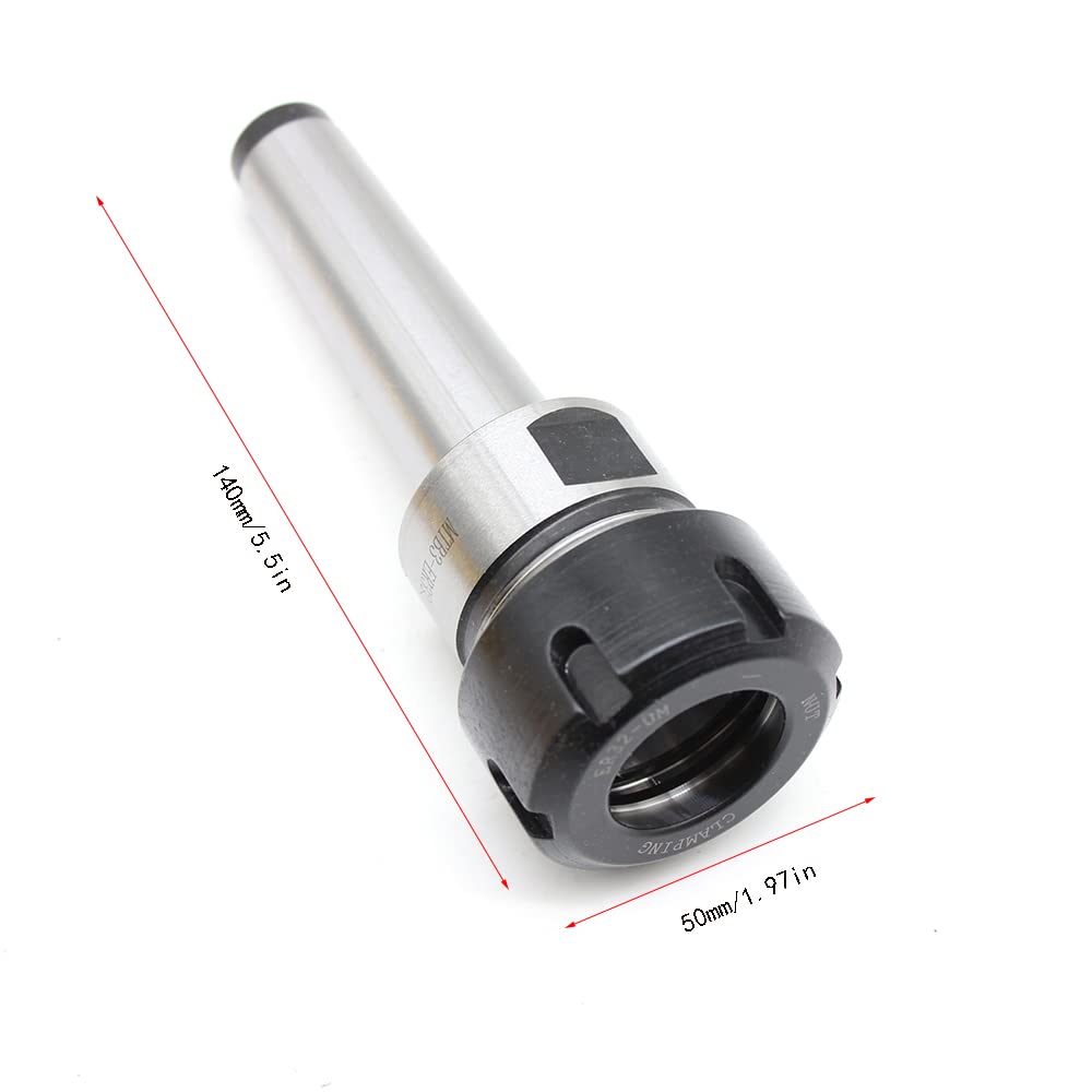 ER32 MT3 M12 Lot de 9 pinces de serrage à ressort de précision, Mandrin 2/4/6/8/10/12/16/18/20 mm, Métal, Compatible avec Tour, Rectifieuse, Perceuse, Fraiseuse