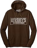 Tee Luv Hershey's Milk Chocolate Soft Touch Hoodie-Small Dark Brown