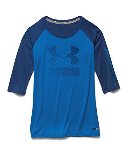 Haut anti-UV Under Armour Big Girls UA Sunblock contre les coups de soleil des enfants sportifs