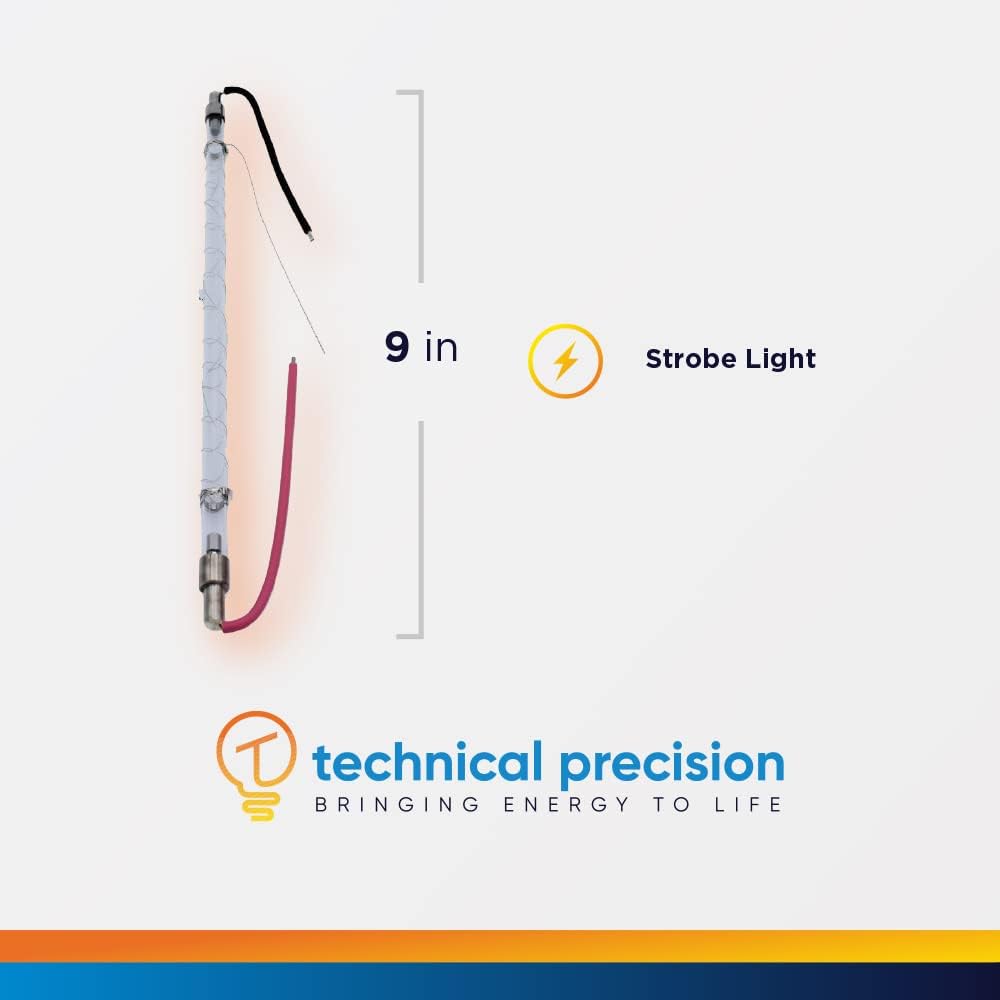 Technical Precision Linear Aviation Tower Lighting Strobe Flashtube Replacement Bulb for Flash Technology F4587703 Light Bulb Flash Technology Tower Obstruction Lighting