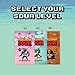 Final Boss Halloween Sour Candy, Sour Strawberries, 10 Pack, Level 2, Fruit Chews with Real Dried Fruit, No Artificial Colors or Flavors, Low Calorie Snack for Kids, Teens, Adults, Lunch Boxes