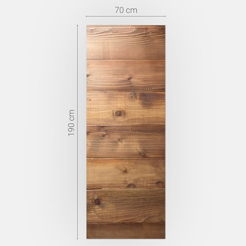 Autocollant pour réfrigérateur 70x190 cm adhésif couvrant et imperméable bois