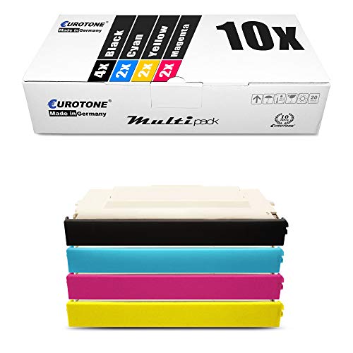 Cartouche toner Optra C510 X510 de remplacement Eurotone 10 bundle