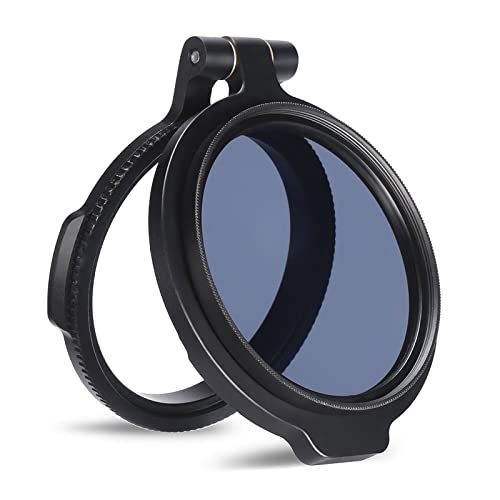 Filtro rápido R-77 de 77 mm, anillo adaptador de metal y filtro ND para cámaras DSLR