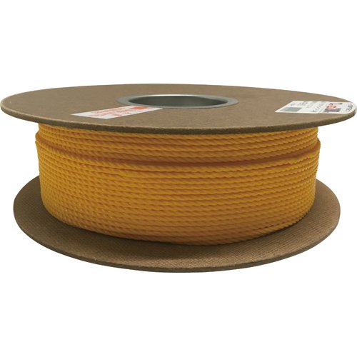 ユタカメイク(Yutaka Make) ポリエチレンロープドラム巻 3mm×200m イエロー PRE70