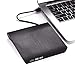 Produktbild Externes CD DVD-Laufwerk USB 3.0 Slim tragbarer DVD-RW Brenner Leser Transfer. Umschreiber für Laptop, Desktop, Windows 10/8/7/XP