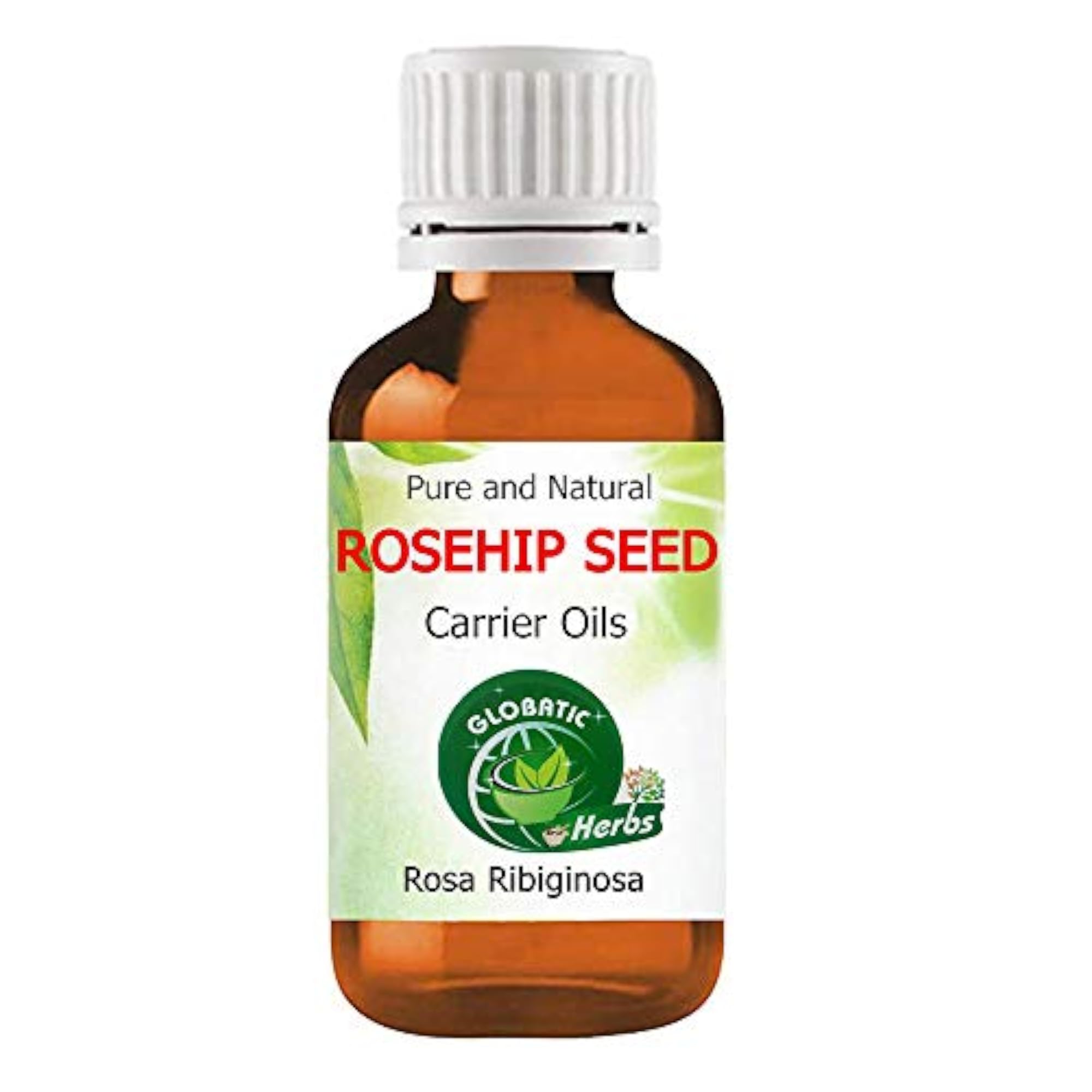 Rosehip Seed Carrier Oil, Organic Cold Pressed