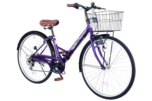 AIJYU CYCLE �܂肽���ݎ��]�� 26�C���` �V�e�B�T�C�N�� �}�}�`���� �V�}�m6�i�M�A �J�S �T�[�N���� �_�C�i�����C�g �t�� [passepied TS26B] (�p�[�v��)