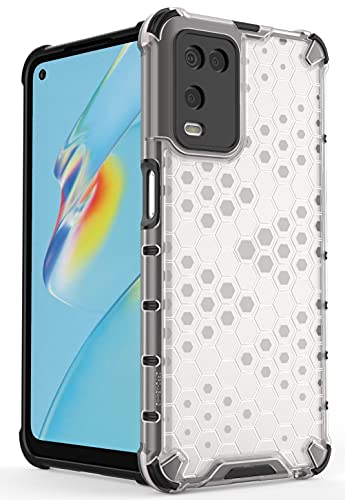Image of Glasgow | for Oppo A54 Stylish Look Pattern Back Case Cover for Oppo A54 - Transparent
