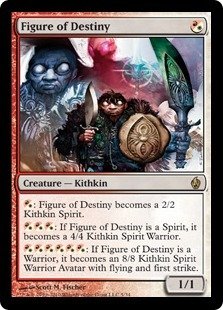 Magic: the Gathering - Figure of Destiny - Premium Deck Series Fire & Lightning - Foil