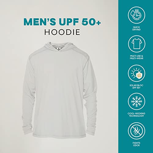 Vapor Apparel Men’s UPF 50+ UV Sun Protection Long Sleeve Performance Hoodie for Sports and Outdoor Lifestyle3