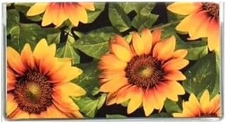 2 Year Pocket Calendar Planner with Free Note Pad, Floral Print Flowers (Sunflower, 2026-2027)
