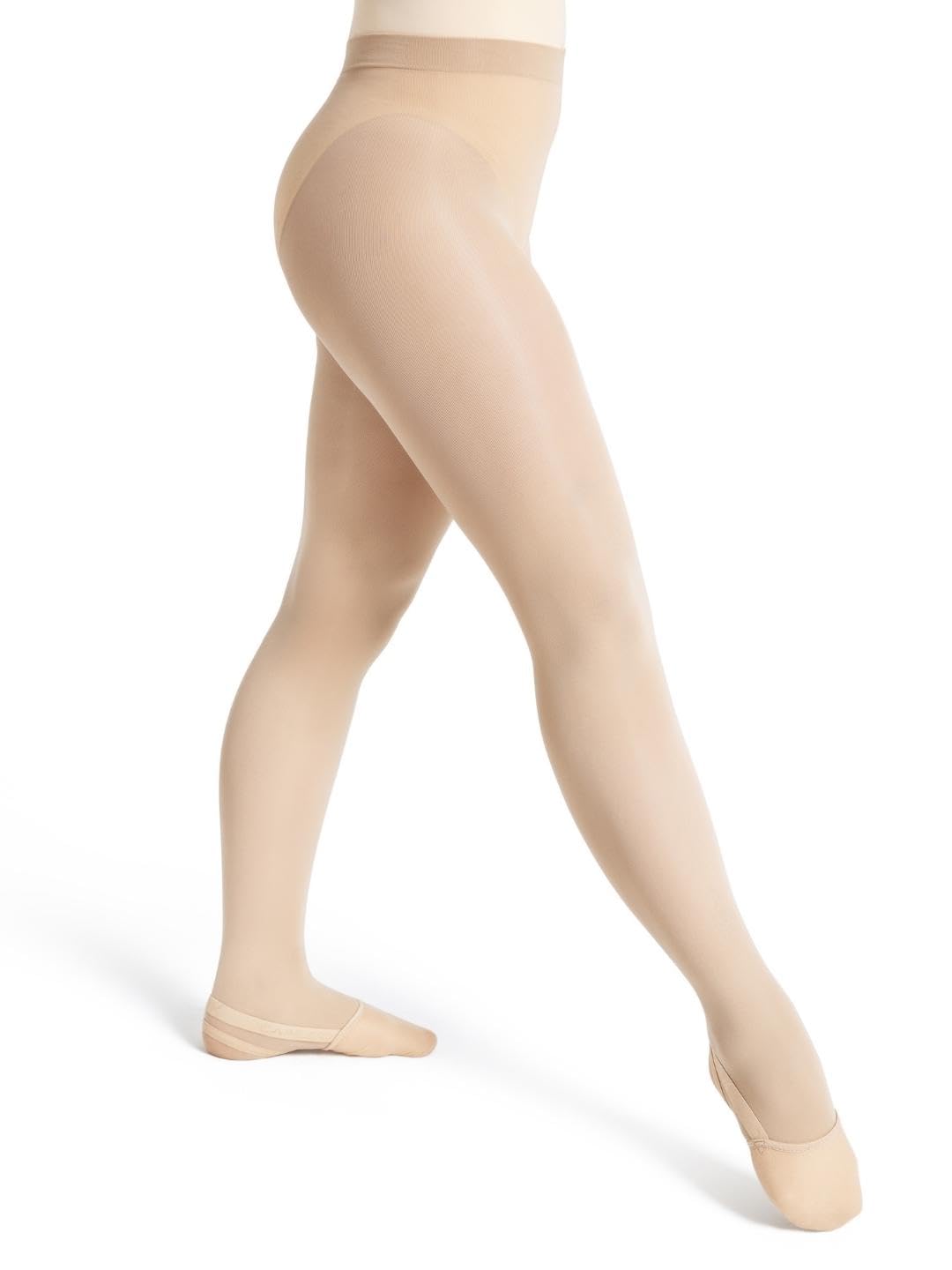 Capezio Ultra Soft Transition Tight With Self-knit Waistband Collants Femme (lot de 3)