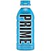 Prime Hydration Drink Variety Pack (16.9oz 12pk) Tropical Punch, Ice Pop, Blue Raspberry, With V2U Custom Koozie