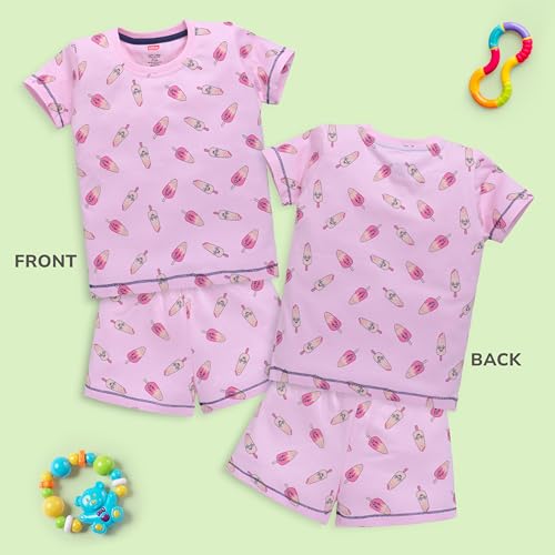 Image of LuvLap Baby Boys Regular Fit 100% Cotton Half Sleeves Boys T-Shirts and & Shorts Set Pack of 3