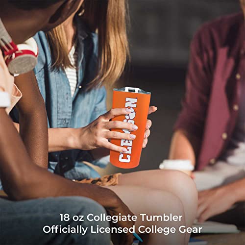 Campus Colors Stainless Steel, Double Walled, Vacuum Insulated, Reusable Tumbler With Slider-Top Lid For Travel, Sports, And #TOP5