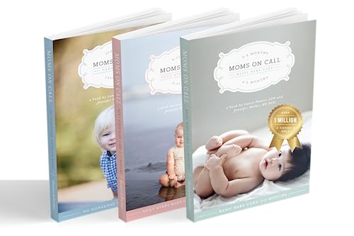 Image of Moms on Call 3 Book Bundle | Basic Baby Care, Next Steps Baby Care, & Toddler Book 0 Months-4 Years | Parenting Set