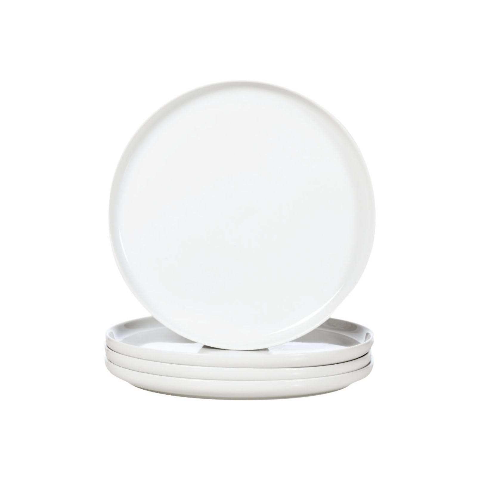 Sponsored Ad – Ceramic Dinner Plates Set of 4, Large Serving Plates Φ27 cm / 10.5 inch, White Round Porcelain Serving Dishes for Salad, Pizza, Steak, Buffet, Microwave & Dishwasher Safe