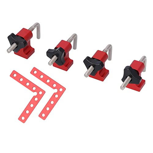 Équerre de positionnement 90° à fixation à angle droit pour serrage parfait en menuiserie - 8