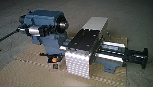 GOWE Mini CNC Lathe Machine Frame for CNC Machine, DIY Metal Wood D40mm Machine Tool