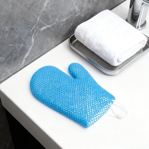 Massez votre visage sous la douche avec ces moufles de bain - 7
