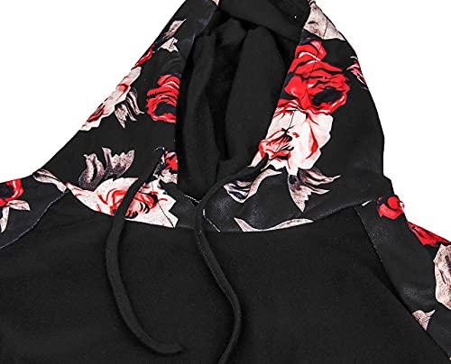 Minipeach Women's Long Sleeve Tops, Tie Dye Sweatshirt, Zip Up Hoodie Oversized-Sweatshirts Pullover #TOP4