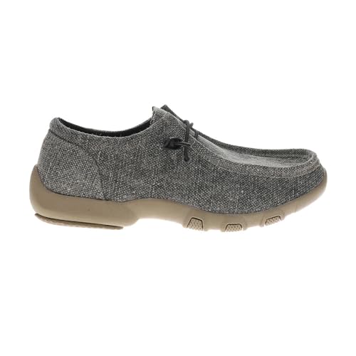 ROPER Mens Chillin Boat Casual Shoes - Grey