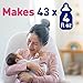 Enfamil A.R. Infant Formula, Proven to Reduce Reflux & Spit-Up in 1 Week, with Iron, DHA for Brain Development, Probiotics for Digestive & Immune Health, Powder Can, 27.4 Oz