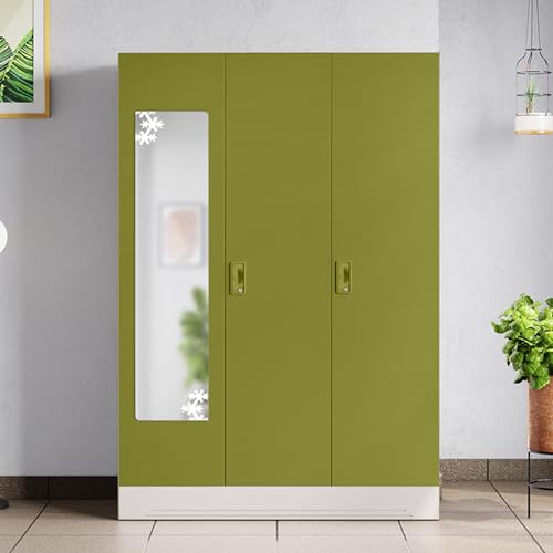 GODREJ INTERIO Slimline 3 Door M2 Steel Almirah Locker, Tex Green Leaf (B089WG9TK1) Amazon Price History, Amazon Price Tracker